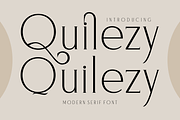 Quilezy Modern Serif Font, a Serif Font by Storytype Studio (Thumbnail 1 of 15)