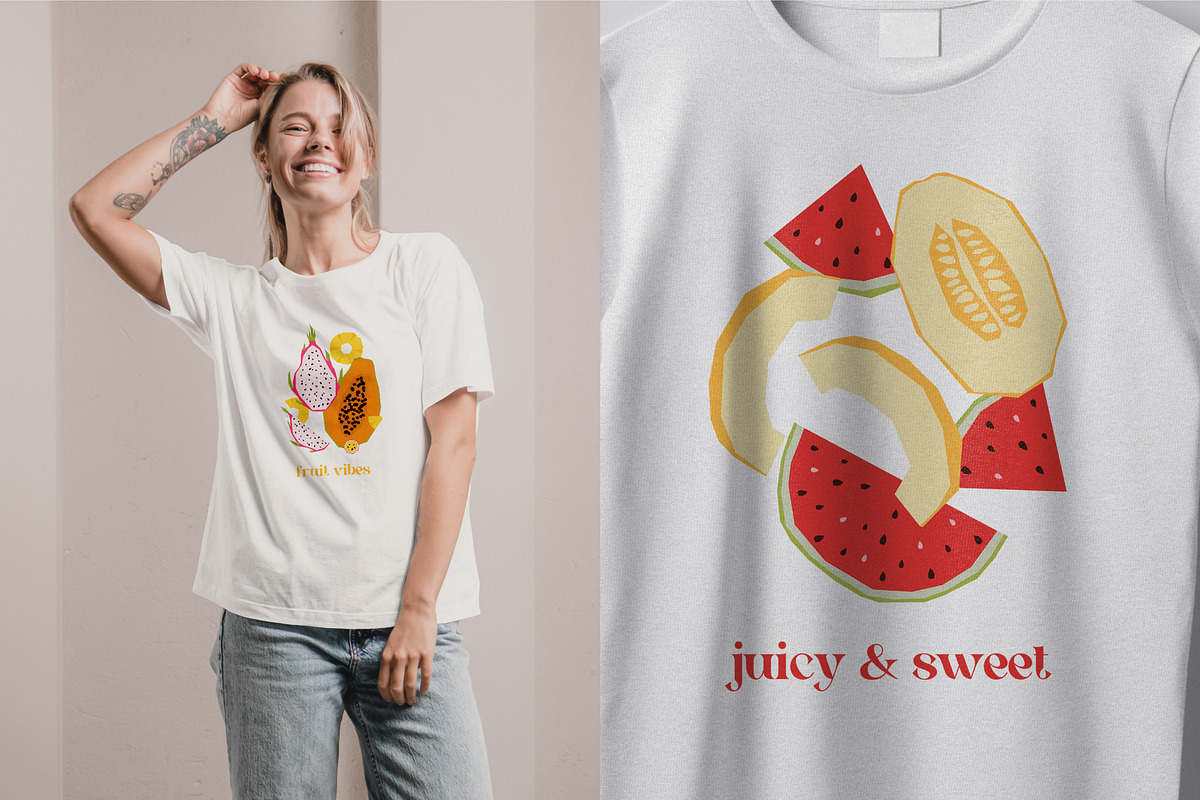 Summer fruit, a Food Illustration by Andrey Yaroslavtsev (Photo 9 of 9)
