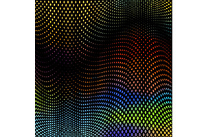 Modern Halftone colored Subtle Pop, an Illustration by Nenahliadava Design