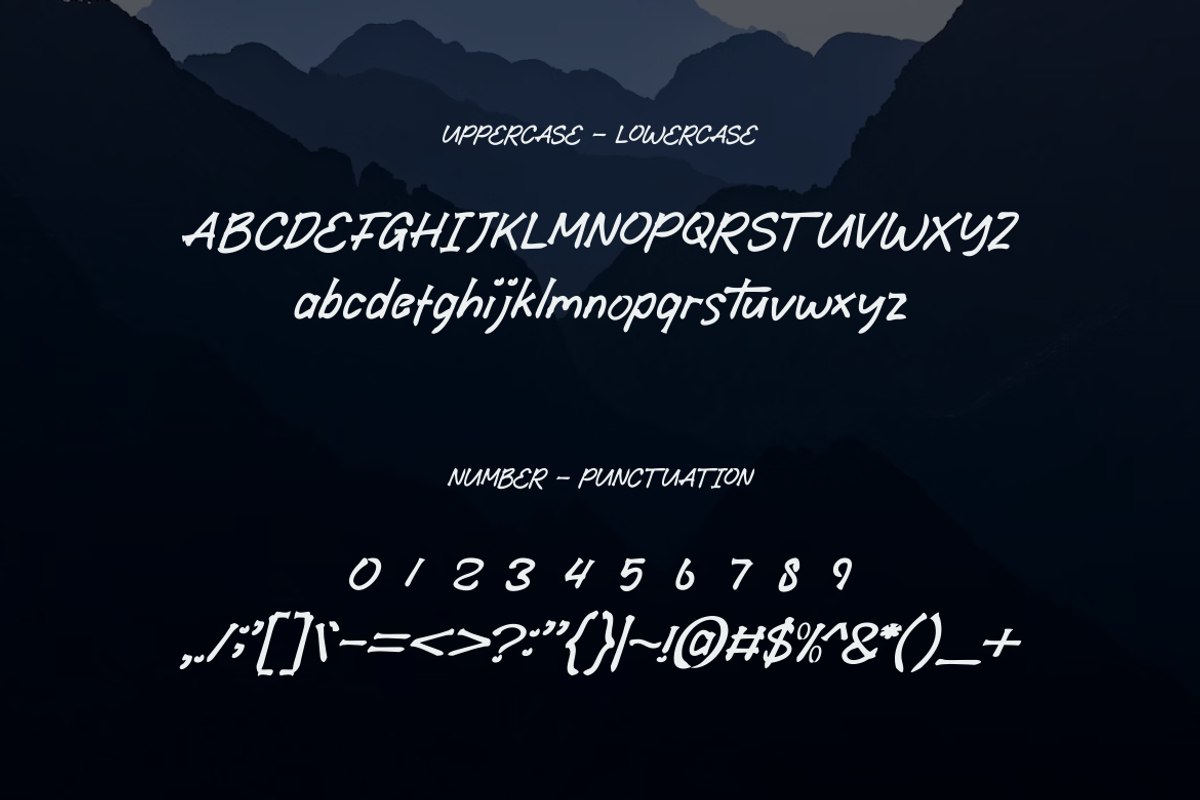 The Tragha - Font, a Handwritten Font by artchiles_design (Photo 4 of 5)
