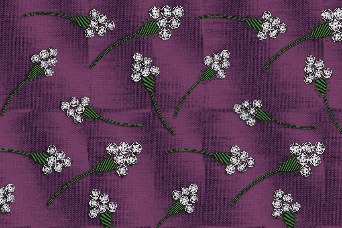 Photoshop Brushes Digital Embroidery, a Brush Add-On by Hanna Inaiáh (Photo 2 of 12)