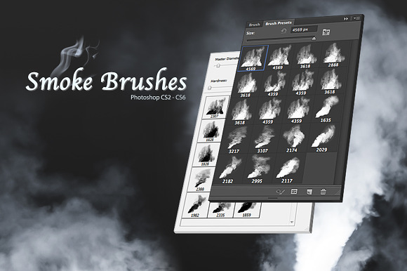 Smoke Brushes preview 5