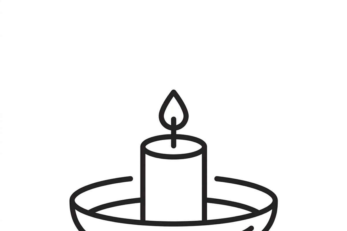 44 Candle Making Outline Icons, an Outline Icon by adenpinkstore (Photo 5 of 17)