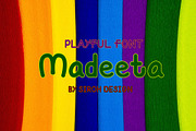 Madeeta Font, a Script Font by atapdesain (Thumbnail 1 of 3)