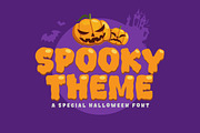 Spooky Theme, a Sans Serif Font by khurasan (Thumbnail 1 of 5)