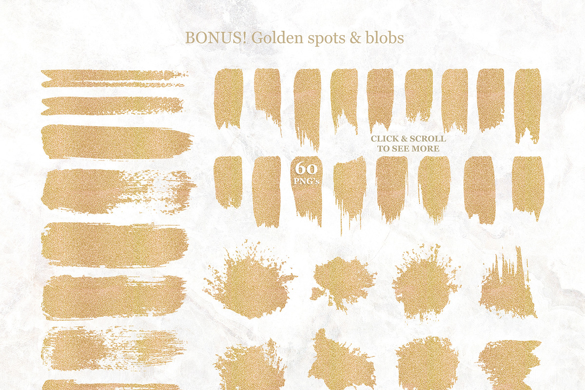 Golden Seashells Collection, an Object Graphic by ilonitta (Photo 11 of 19)