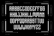 VB Exunite - Futuristic Font, a Serif Font by VALIANTBROTHA (Thumbnail 2 of 9)