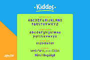 Kiddos Font | Handwritten Font, a Sans Serif Font by LetterStuff Typefoundry (Thumbnail 5 of 5)
