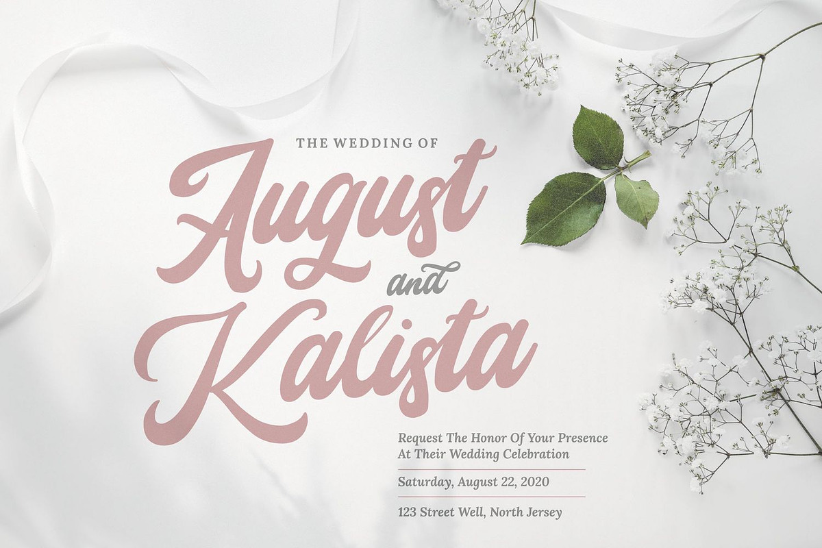 Mady Risaw - Modern Script Font, a Script Font by StringLabs (Photo 5 of 11)