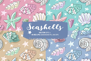 Vector seamless patterns