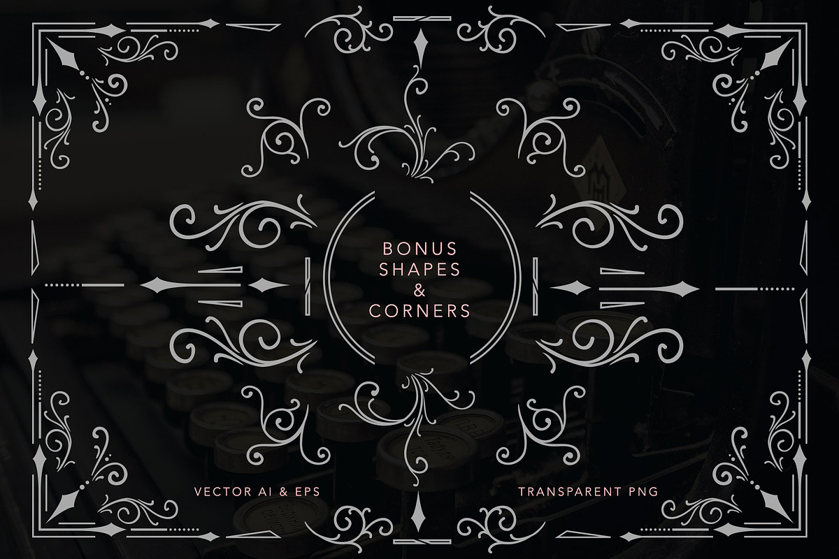 Venerable Monogram Maker Font preview 8
