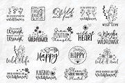 Wildflower Quotes SVG Bundle, a Graphic by CraftlabSVG (Thumbnail 2 of 18)