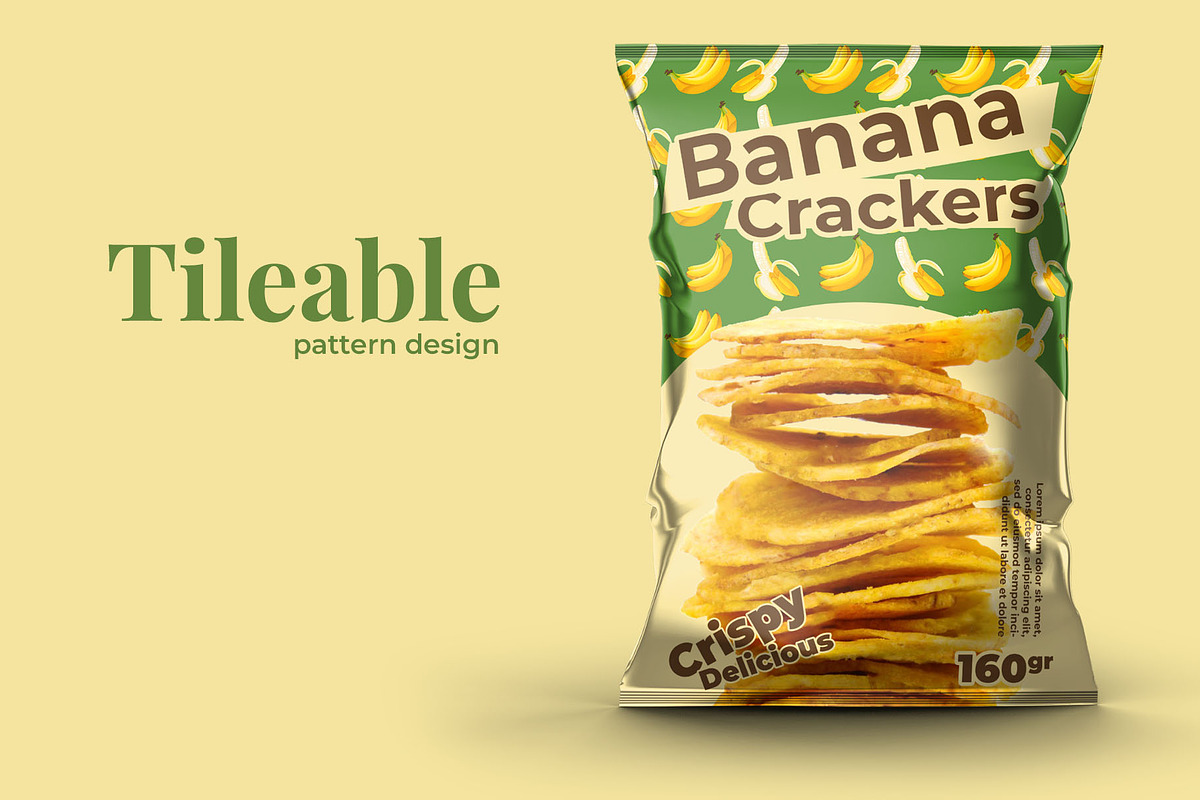 Banana Pattern Design DISC 50% OFF, a Pattern Graphic by Dawnside Graphic (Photo 4 of 6)