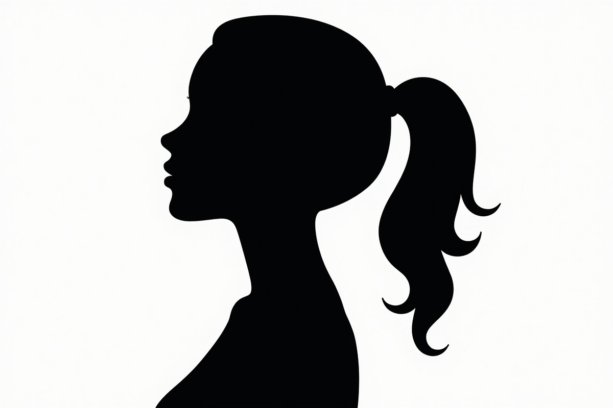 Romantic Love Cameo Silhouette, an Illustration by hafijul (Photo 6 of 8)