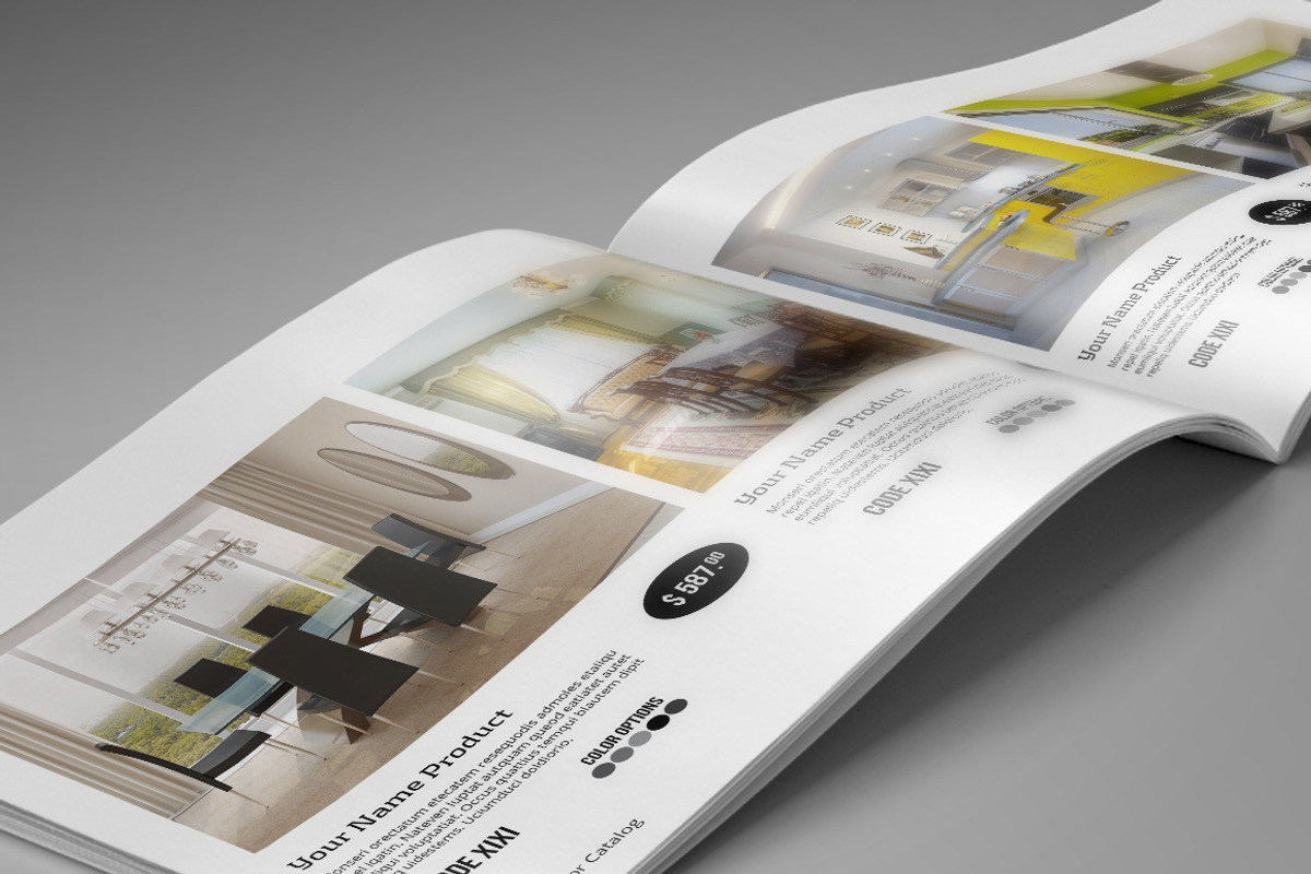 A4 Interior Catalog, a Brochure Template by Firtana (Photo 8 of 10)
