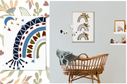 Boho Rainbows, Floral Rainbows, a Decorative Illustration by Usis (Thumbnail 7 of 10)