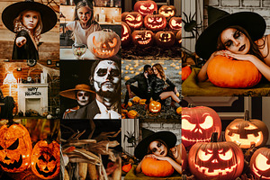 HALLOWEEN LIGHTROOM MOBILE PRESETS