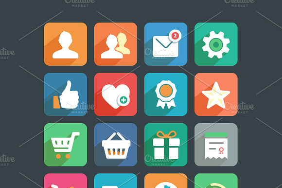 Universal Flat Icons