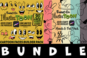 Procreate Bundle! Cartoon Creator
