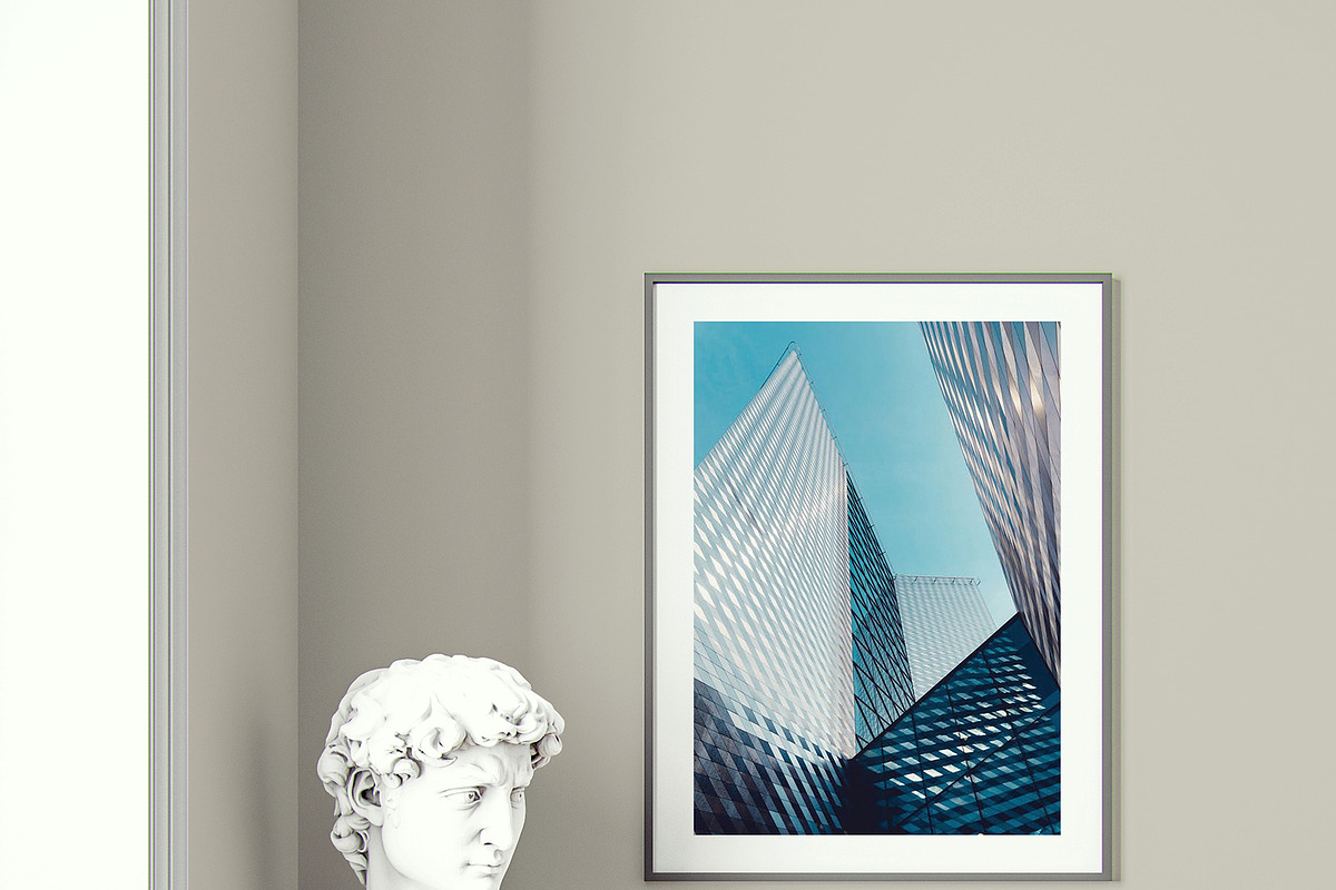 Poster Frame Mockup, a Print Template by 2dsight (Photo 5 of 6)