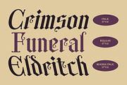 CS Maglite – Gothic Uncial Font, a Blackletter Font by Craft Supply Co. (Thumbnail 3 of 8)