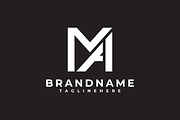 Initial Letter MA Logo Design, a Branding & Logo Template by Saba Vector (Thumbnail 3 of 3)