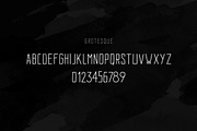 Milestone Fonts, a Font by kavoon (Thumbnail 4 of 7)