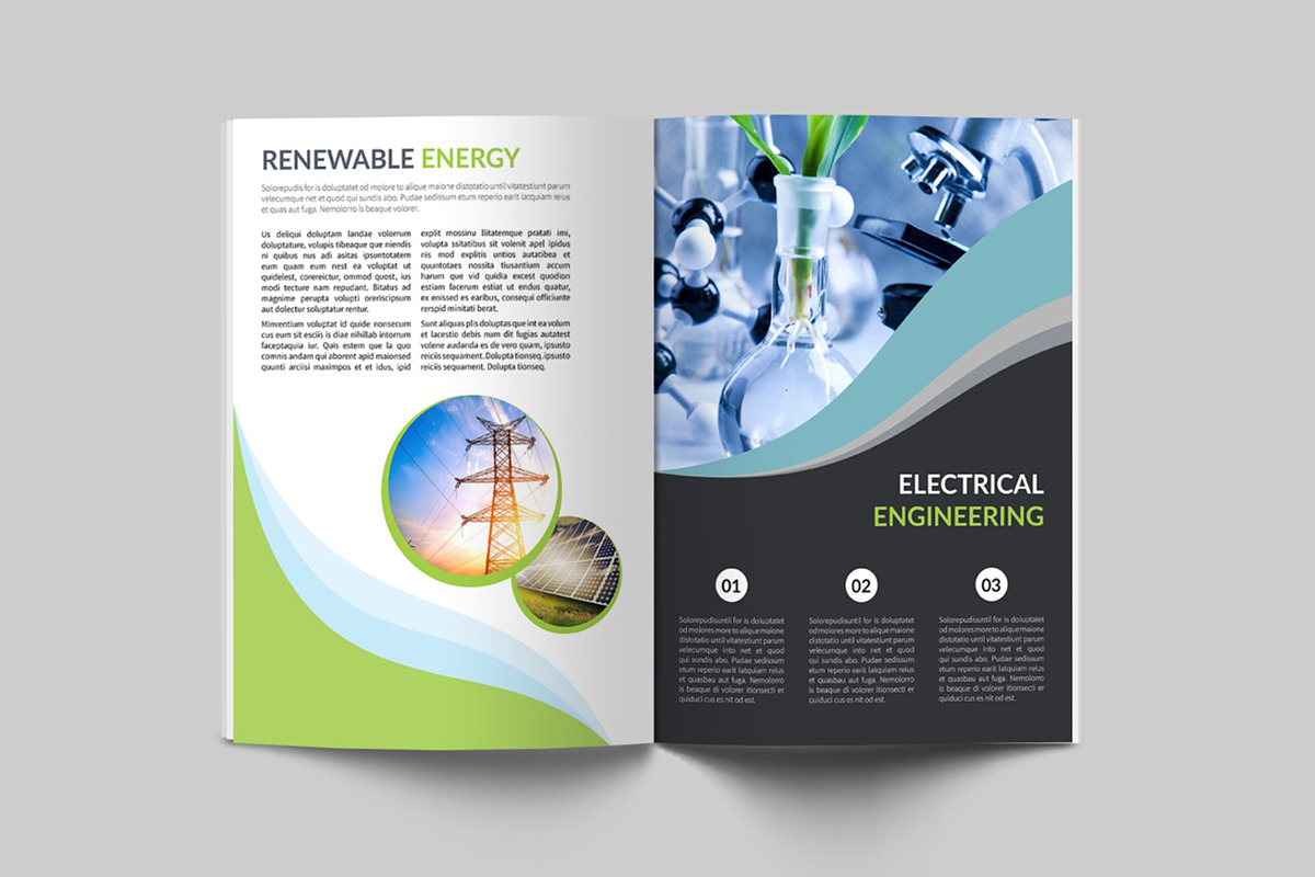 Biotechnology Brochure, a Brochure Template by BoriesBechker (Photo 5 of 13)