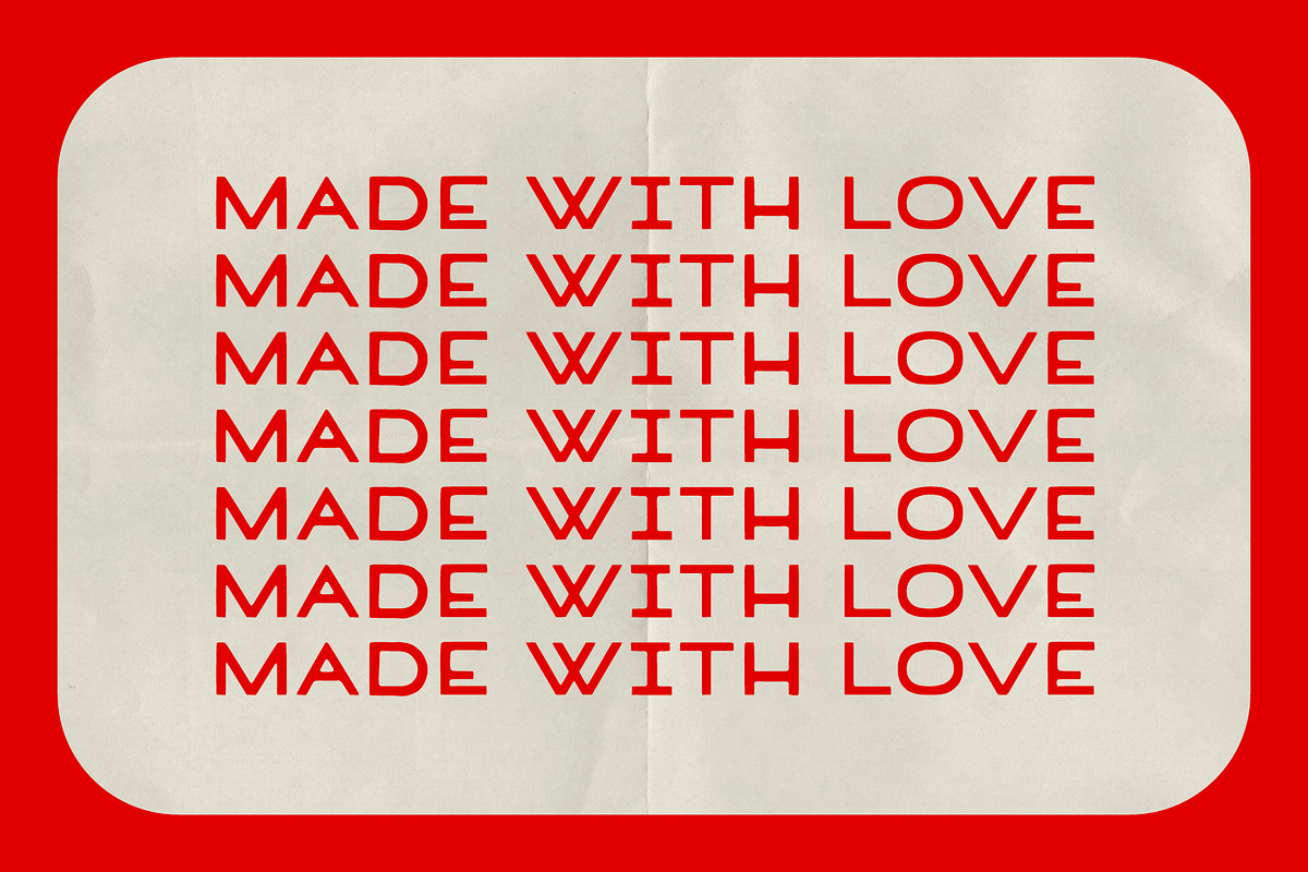 Rebel - An Imperfect Sans Serif, a Sans Serif Font by Like Magic Studio (Photo 8 of 10)