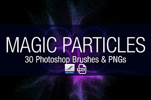 Magic Particles PS Brushes & PNGs