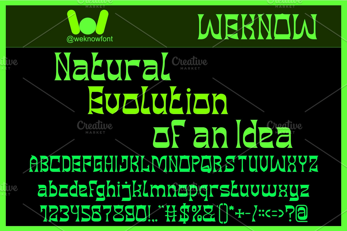 Black Dragon font, a Serif Font by weknow (Photo 4 of 8)