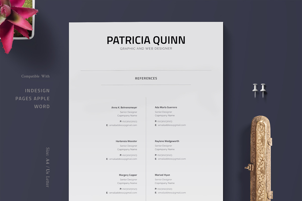 Resume Template, a Resume Template by Astut (Photo 3 of 6)