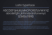 Fractal. Futuristic OTF font, a Sans Serif Font by Fractal fonts & graphics (Thumbnail 3 of 5)