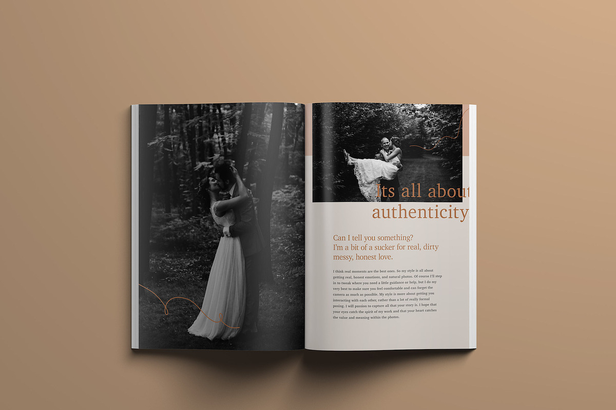 Wedding Photographer Magazine, a Magazine Template by Signature Edits (Photo 6 of 10)