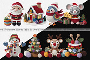 Crochet Christmas, a Graphic by Artnoy (Thumbnail 2 of 5)