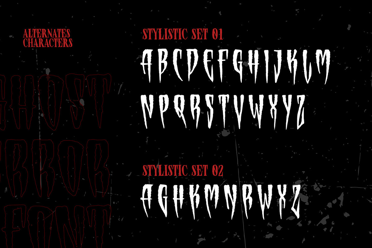 Ghost Terror, a Handwritten Font by Ditatype (Photo 9 of 10)