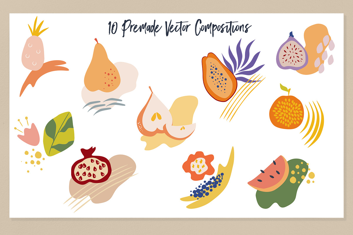 Exotic Fruit Hand Draw collection!, an Object Graphic by PawLoveArt (Photo 3 of 13)