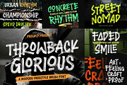 Freestyle Brush Font Bundle, a Handwritten Font by Arterfak Project (Thumbnail 6 of 15)