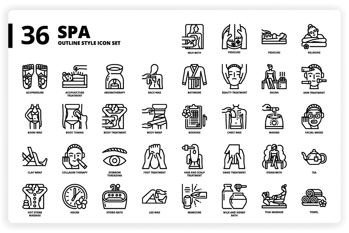 3,600 Icons x3 Styles, an Outline Icon by monkik (Photo 260 of 299)