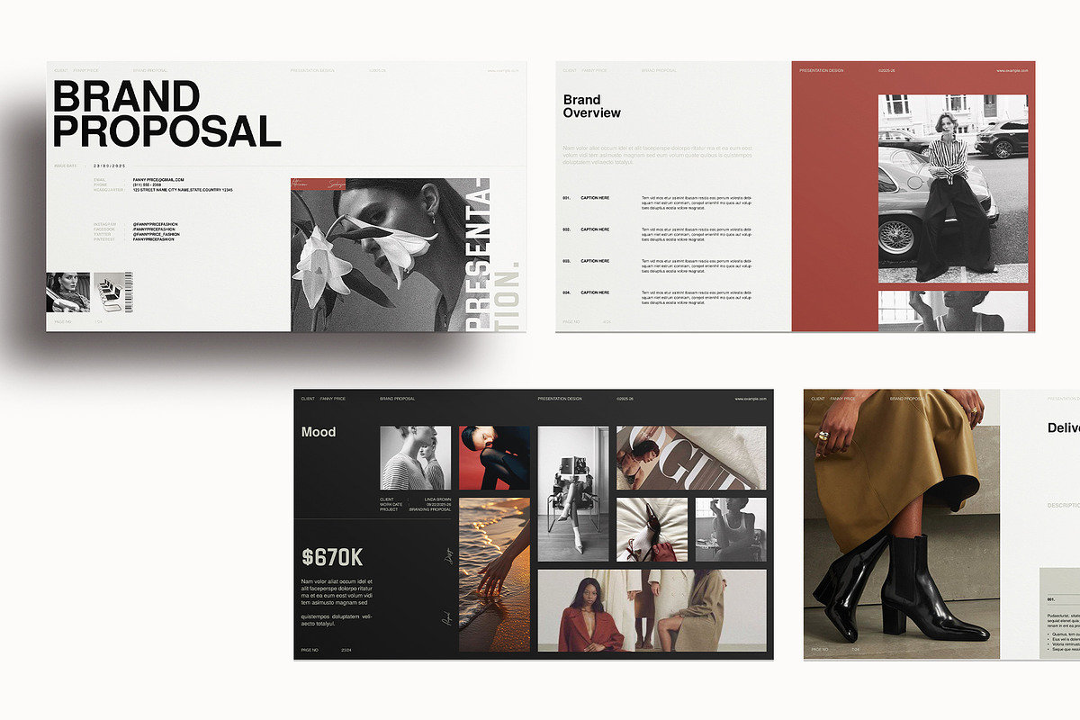 Brand Proposal Presentation Template preview 4