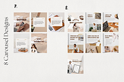 Cozy Collage Instagram Carousels, a Social Media Template by Tabitha Emma (Thumbnail 5 of 9)