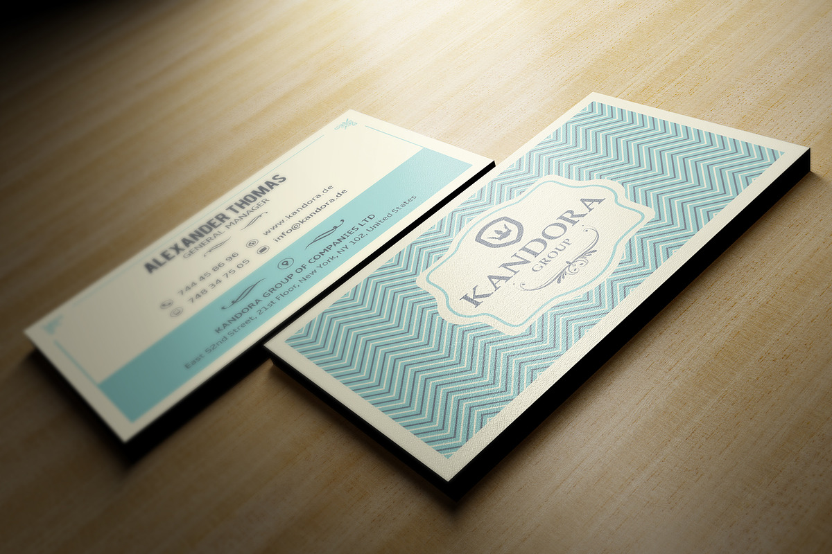 Retro Business Card, a Business Card Template by Marvel (Photo 4 of 6)