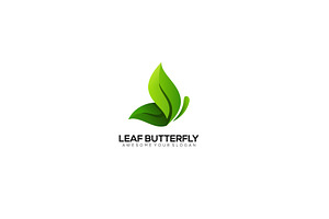 Butterfly Leaf Eco Concept. Abstract