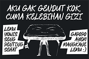 Coretan Komedi Fun Brush Comic Font, a Handwritten Font by Ronny Studio (Thumbnail 6 of 9)
