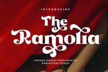 Ramolia Vintage Display Font