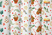 Christmas pattern Bundle, a Pattern Graphic by annasokol_ (Thumbnail 4 of 9)