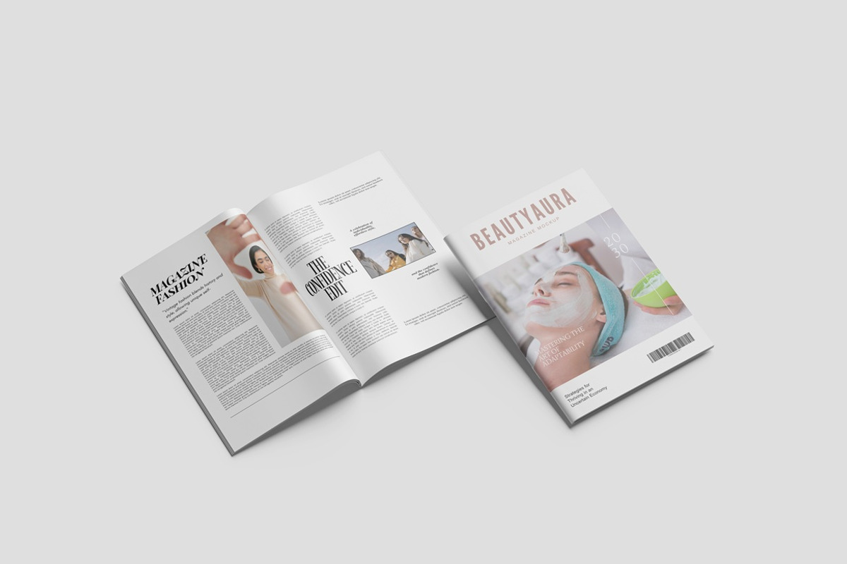 magazine mockup, a Books & Magazine Mockup by Akaimockup (Photo 5 of 5)