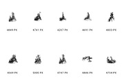 Premium Fire Brushes For Photoshop, a Brush Add-On by DuoFankaar (Thumbnail 7 of 9)