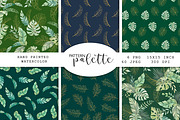 Watercolor Tropical Seamless Pattern, a Pattern Graphic by PatternPalette (Thumbnail 1 of 8)