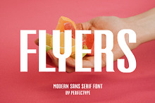 Flyers Modern Sans Serif Font